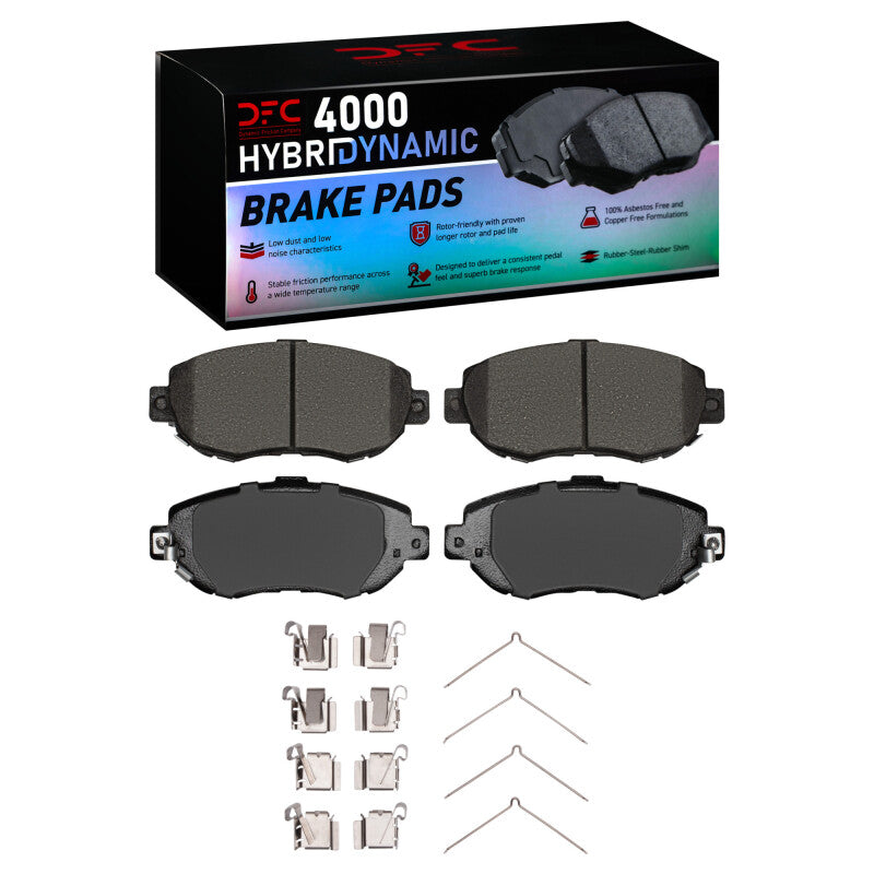 DFC DFC 4000 HybriDynamic Brake Pads Brakes, Rotors & Pads Brake Pads - OE main image