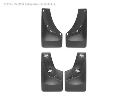 WeatherTech 07 Chevrolet Silverado No Drill Mudflaps - Black 110010-120010 Photo - Primary