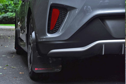 Rally Armor 2019+ Hyundai Veloster Turbo R-Spec UR Black Mud Flap w/ White Logo MF58-UR-BLK/WH MF58-UR-BLK/WH User 3