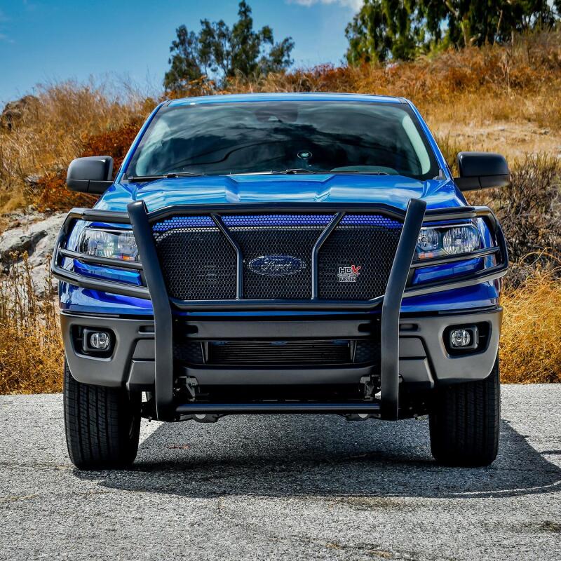 Westin 19-21 Ford Ranger HDX Grille Guard - Blk 57-3985 57-3985 Photo - Mounted