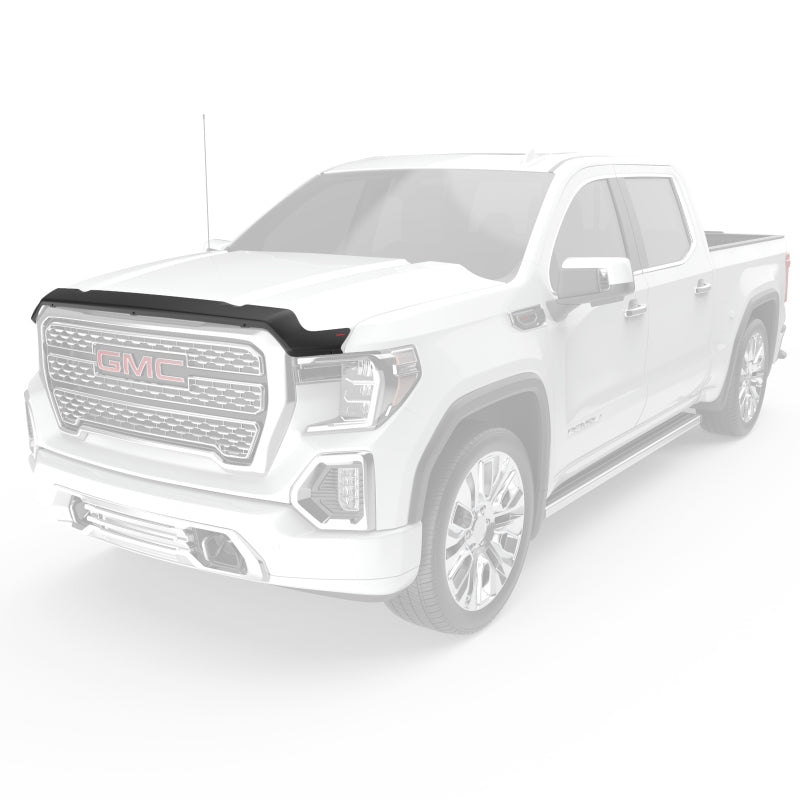EGR 2019 GMC Sierra Superguard Hood Shield (301795) - Matte Black 301795 301795 Photo - Mounted