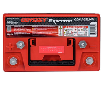 Odyssey Battery Marine/RV Extreme AGM Battery (34M-PC1500ST) ODX-AGM34M ODX-AGM34M User 1