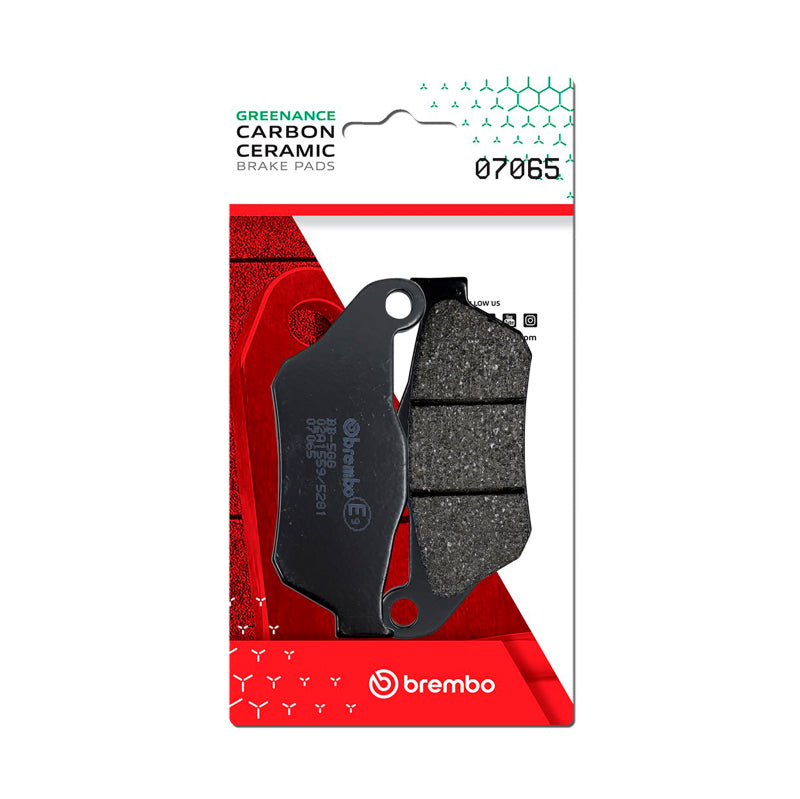 Brembo OE Mbk Skycruiser/Yamaha X-Max Carbon Ceramic Brake Pad - Front 07065 07065 User 1
