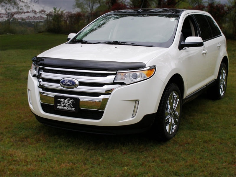 Stampede Vigilante Premium Hood Protector,Smoke,For 2011-2014 Ford Edge 2152-2 Photo - Mounted
