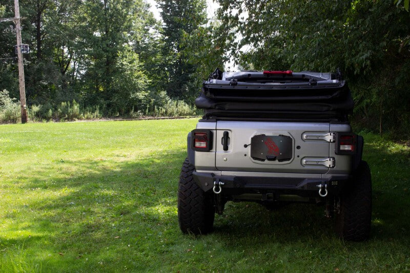 Fishbone Offroad 2018+ Jeep Wrangler JL 2 Door Backside Plate FB31264 FB31264 Photo - lifestyle view