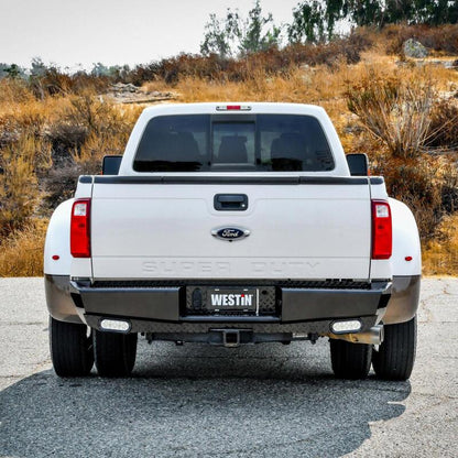 Westin 11-16 Ford F-250/350 HDX Bandit Rear Bumper - Black 58-341115 58-341115 Photo - Mounted