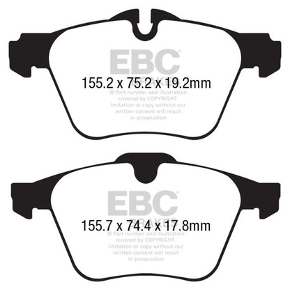 EBC Disc Brake Pad Set DP32189C Photo - Primary