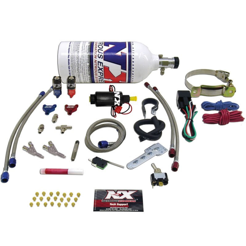 Nitrous Express 2 Cyl Vortech Nitrous Kit w/2.5lb Bottle 60002BP 60002BP Photo - Primary