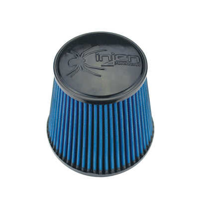 Injen NanoWeb Dry Air Filter 4in Flange ID / 5.5in Base / 5.4in Height / 4in Top X-1128-BB X-1128-BB Photo - out of package