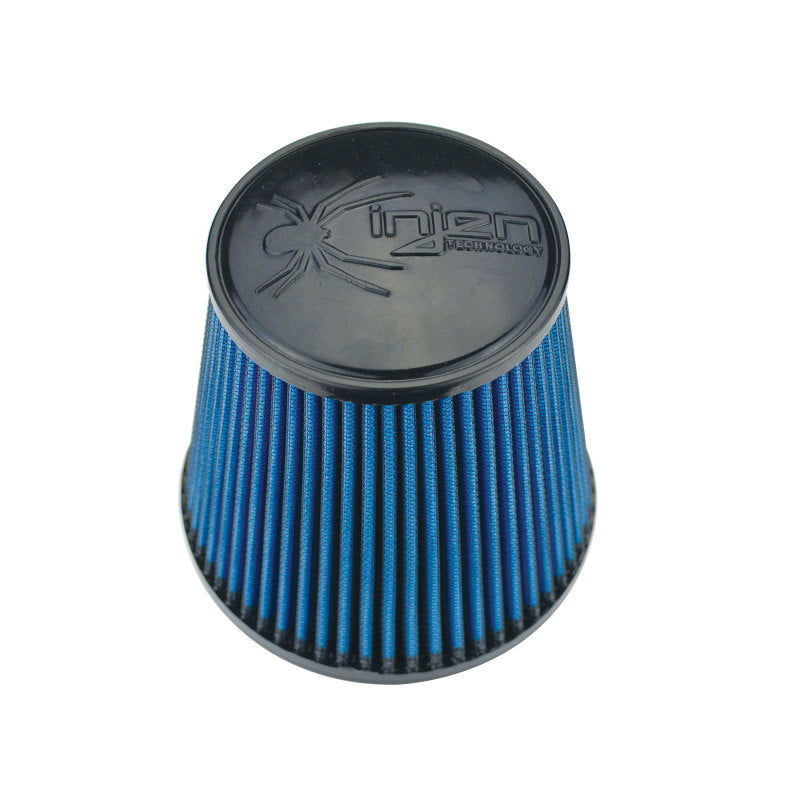 Injen NanoWeb Dry Air Filter 4in Flange ID / 5.5in Base / 5.4in Height / 4in Top X-1128-BB X-1128-BB Photo - out of package