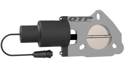 QTP 2.5in Bolt-On QTEC Electric Cutout Valve - Single QTEC25 QTEC25 Photo - Primary