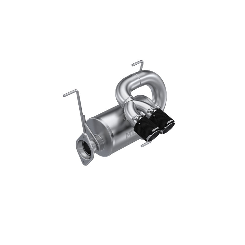 MBRP 22-23 Polaris RZR Pro R Single Slip-on Dual Outlet Performance Series AT-9533PT AT-9533PT Photo - Primary