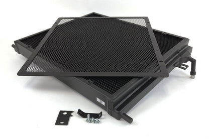 CSF 2014+ BMW M3/M4 (F8X) Front Mount Heat Exchanger w/Rock Guard - Black 8075V 8075V Photo - out of package