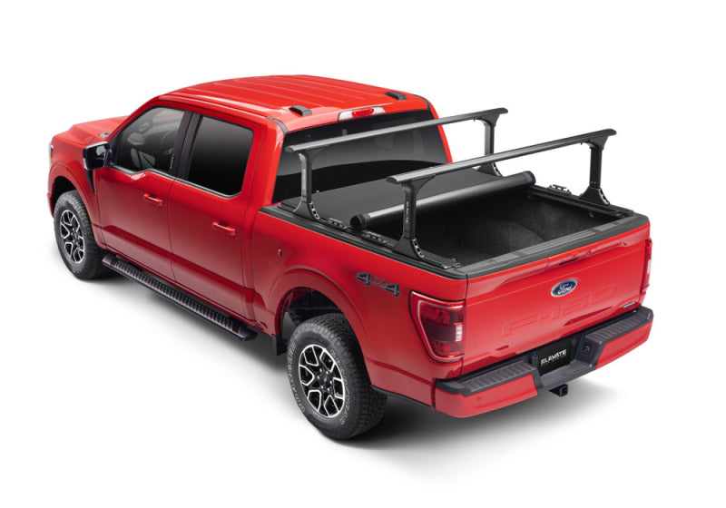 Truxedo Elevate FS Rack (18-28in. Adjustable Height) - Black 1118570 1118570 Photo - Mounted
