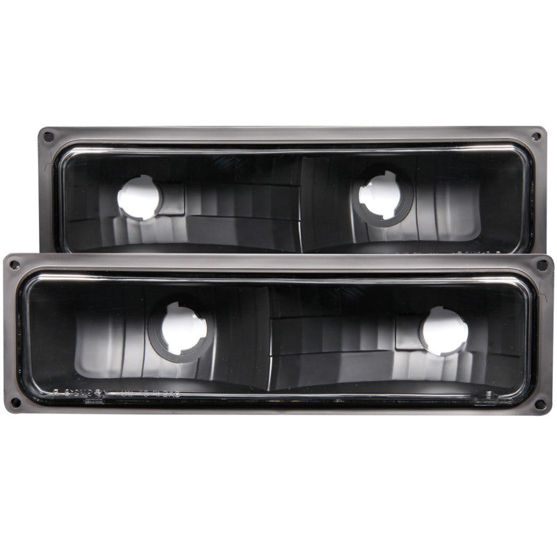 Anzo 1988-1998 Chevrolet C1500 Euro Parking Lights Black 511053 Photo - Primary