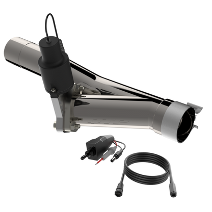 QTP 19-20 Ford Ranger 2.3L 4DR (127in Wheel Base) 2.5in 304SS Aggressor Cutout Mid Pipe 540419 540419 User 1