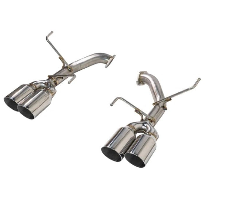 Remark 2022+ Subaru WRX (VB) 4in Axleback Exhaust w/ Stainless Single Wall Tip RO-TSVB-S4