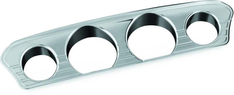 Kuryakyn Tri-Line Gauge Trim Chr 7284 7284 Photo - Primary