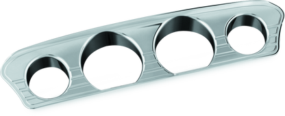 Kuryakyn Tri-Line Gauge Trim Chr 7284 7284 Photo - Primary