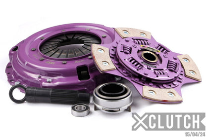 XCLUTCH 89-91 Honda Civic SiR 1.6L Stage 2R Extra HD Sprung Ceramic Clutch Kit XKHN22003-1R XKHN22003-1R Photo - Primary