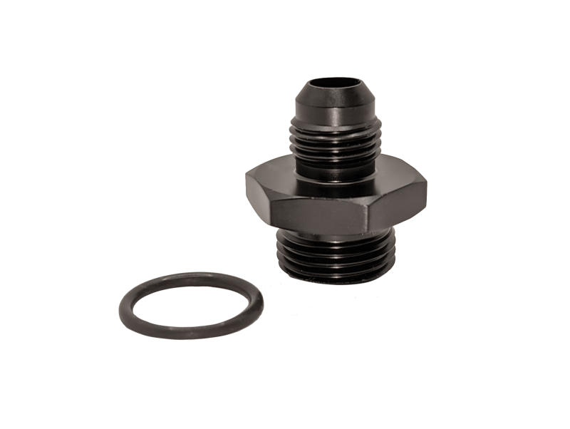 Fuelab Reducer Port Fitting -8AN ORB to -6AN 37 Flare 72201