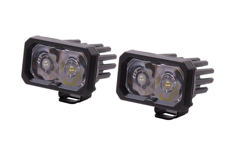 Diode Dynamics Stage Series 2 In LED Pod Sport - White Spot Standard ABL (Pair) DD6398P DD6398P Photo - Primary