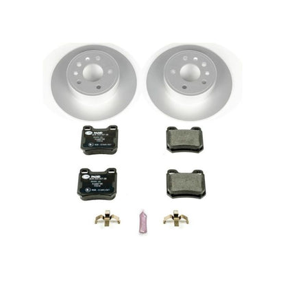 PowerStop Power Stop 99-03 Saab 9-3 Rear Euro-Stop Brake Kit ESK831 ESK831 Photo - Primary