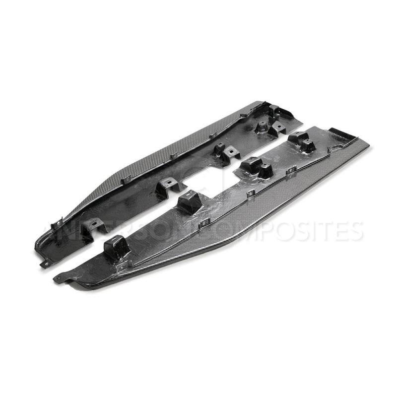 Anderson Composites 2020 Ford Mustang/Shelby GT500 Carbon Fiber Side Splitters AC-SX20FDMU500 AC-SX20FDMU500 Photo - Primary