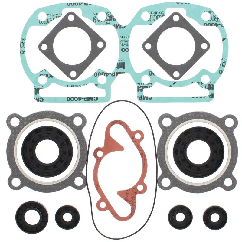 Vertex Pistons Vertex Gaskets 78-79 Moto Ski Futura 444 LC/2 Complete Gasket Kit w/ Oil Seals 711115 711115 Photo - Primary
