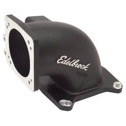Edelbrock High Flow Intake Elbow, 95mm Throttle Body To Square-bore Flange 38493 Photo - Primary