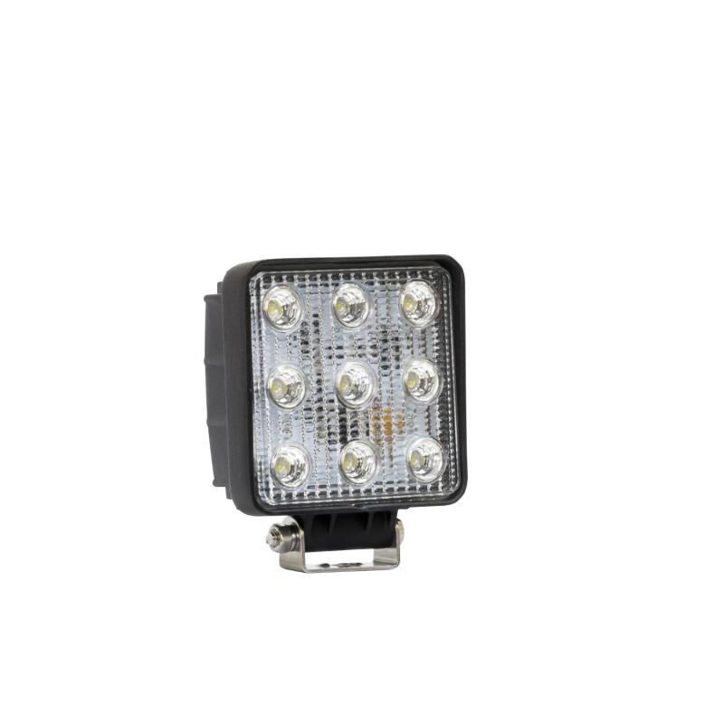 Westin LED Work Utility Light Square 4.6 inch x 5.3 inch Flood w/3W Epistar - Black 09-12211B 09-12211B Photo - Primary