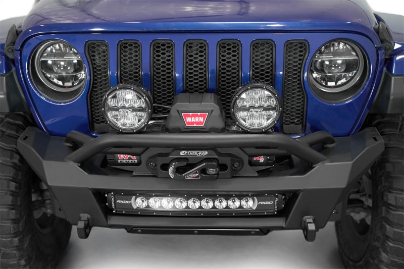 Addictive Desert Designs ADD 18-24 Jeep Wrangler JL / 18-24 Jeep Gladiator JT Phantom Front Bumper F980393070103 F980393070103 Photo - Mounted