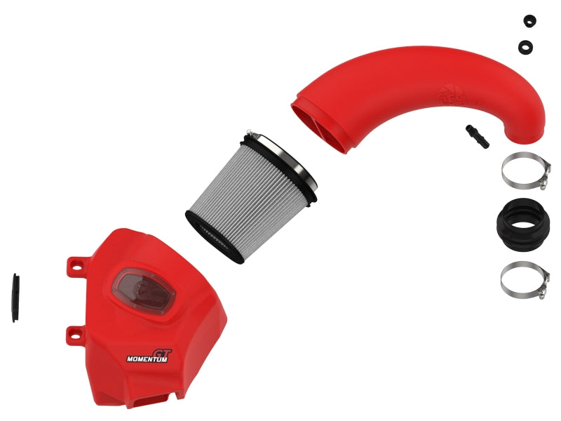 aFe Momentum GT Pro DRY S Intake System Red Edition 19-23 Dodge RAM 1500 V8-5.7L HEMI 50-70013DR 50-70013DR Photo - Unmounted