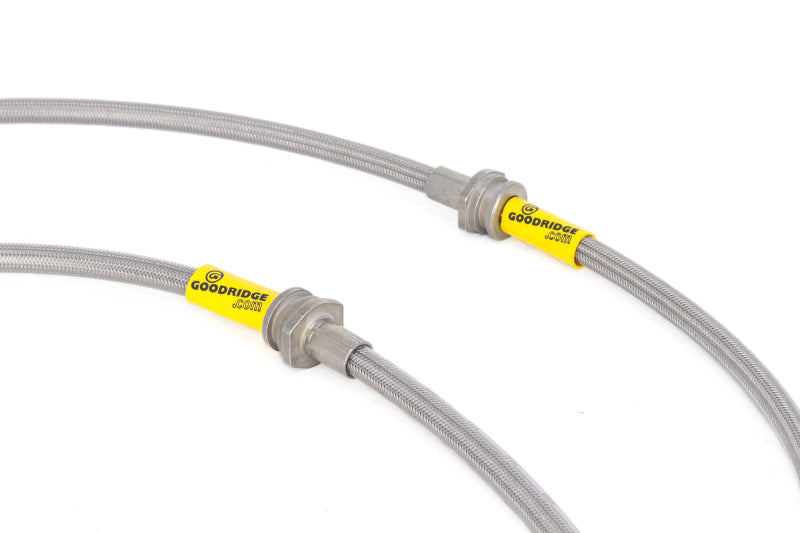 Goodridge 13-15 Nissan Sentra w/ Rear Drum Brakes SS Brake Line Kit 22048 22048 Photo - out of package