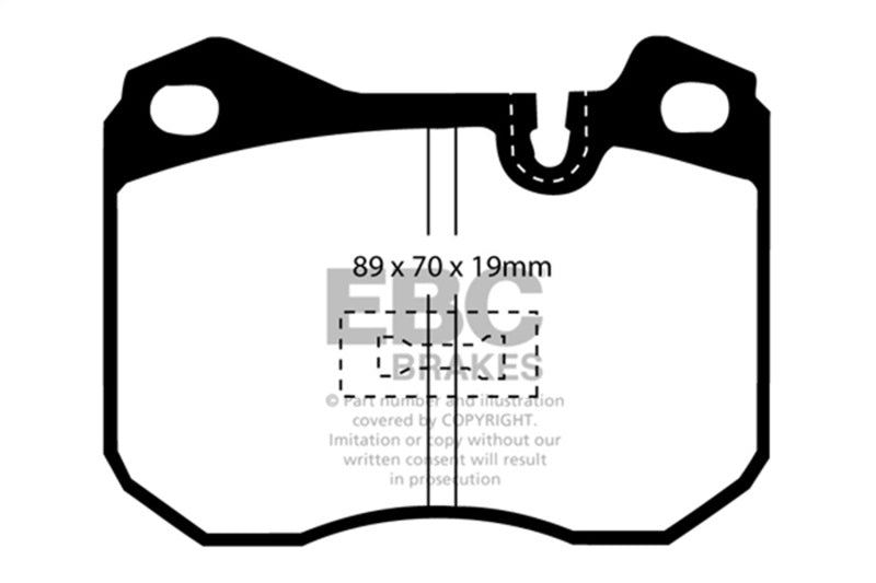 EBC Disc Brake Pad Set DP3345C Photo - Primary