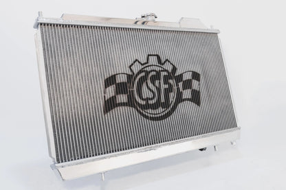 CSF Mitsubishi Evo 7/8/9 - Full Size Slim Radiator w/ 12-inch SPAL fan 7075 Photo - out of package