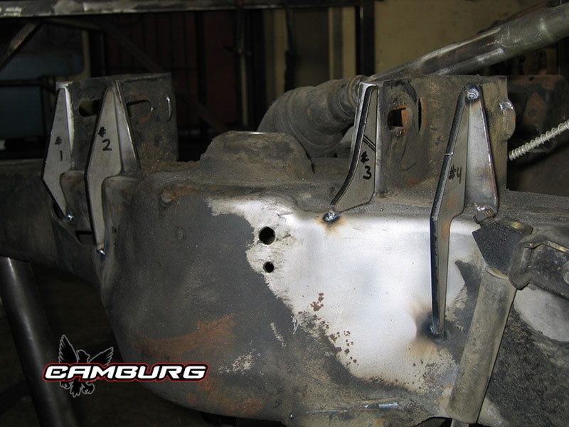 Camburg 98-12 Ford Ranger 2wd Frame Gusset Kit CAM-130005 CAM-130005 Photo - out of package