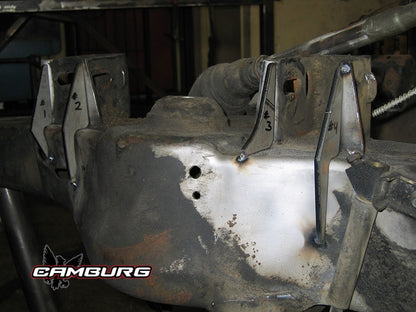 Camburg 98-12 Ford Ranger 2wd Frame Gusset Kit CAM-130005 CAM-130005 Photo - out of package