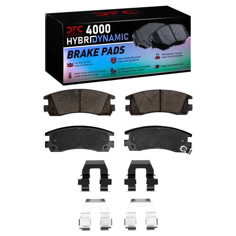 DFC DFC 4000 HybriDynamic Brake Pads Brakes, Rotors & Pads Brake Pads - OE main image