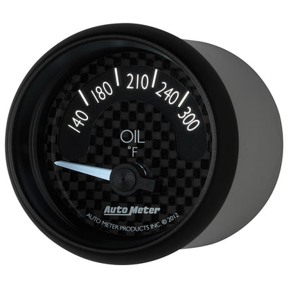 Autometer GT Series 52mm Short Sweep Electronic 140-300 Deg F Oil Temperature 8048 8048 User 3