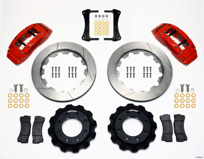 Wilwood TC6R Front Kit,16.00",Red,1999-2014 GM Truck/SUV 1500 140-8992-R Photo - Primary