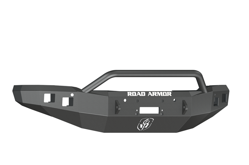 Road Armor 14-15 GMC 1500 Stealth Front Winch Bumper w/Pre-Runner Guard - Tex Blk 214R4B 214R4B Photo - Primary