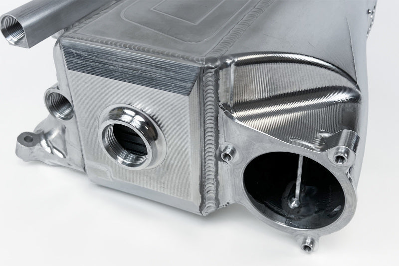 CSF Gen 2 B58 Race X Charge-Air-Cooler Manifold - Raw Billet Aluminum Finish 8400 8400 Photo - Close Up