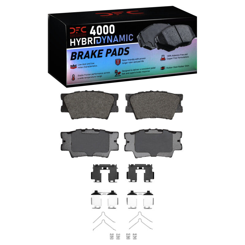 DFC DFC 4000 HybriDynamic Brake Pads Brakes, Rotors & Pads Brake Pads - OE main image