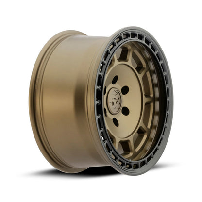 fifteen52 Traverse Hd Block Bronze (Matte Bronze/Satin Black Ring) Wheel 17x8.5 0 5x150 RHDBB-178555-00 Photo - Primary