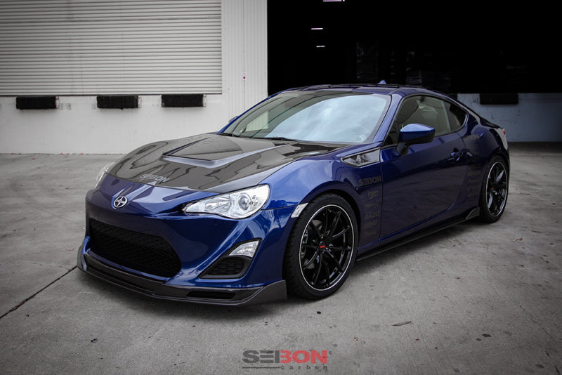 Seibon 12-13 BRZ/FRS Carbon Fiber Hood HD1213SCNFRS-VS Photo - Primary
