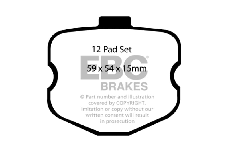 EBC Disc Brake Pad Set DP41771R Photo - Primary