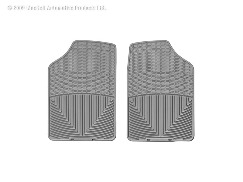 WeatherTech WT Rubber Mats - Front - Grey Floor Mats Floor Mats - Rubber main image