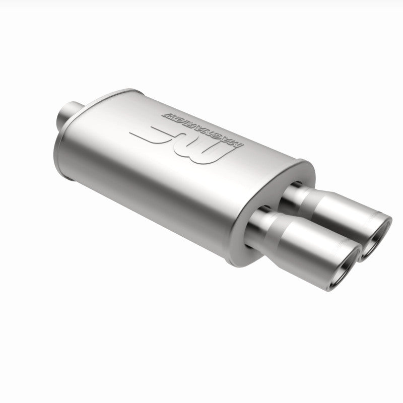 MagnaFlow 5" X 8" Oval Center/Dual Performance Muffler With Tip 14862 360 Degree Image Set
