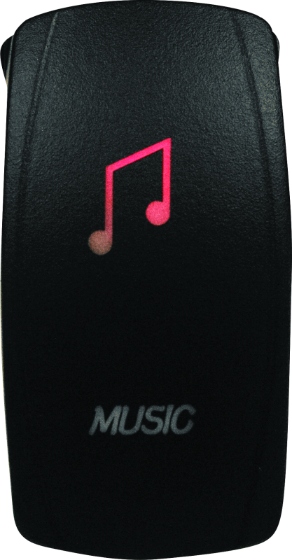 DragonFire Racing Music On/Off Red 521380 521380 Photo - Primary